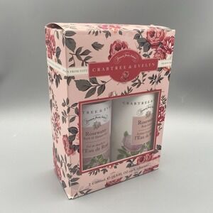Crabtree & Evelyn Rosewater Shower Gel & Body Lotion 2 pc Set
